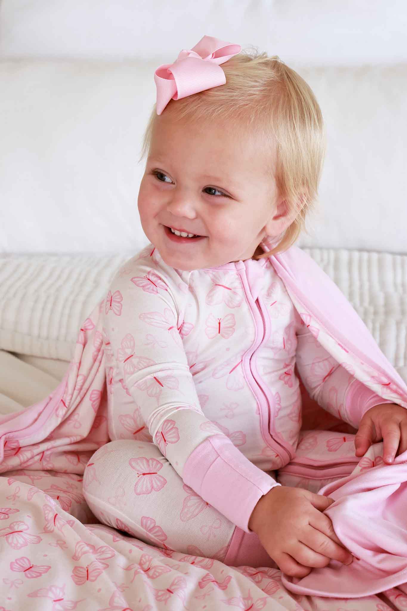 Blooming Butterflies Zip Romper