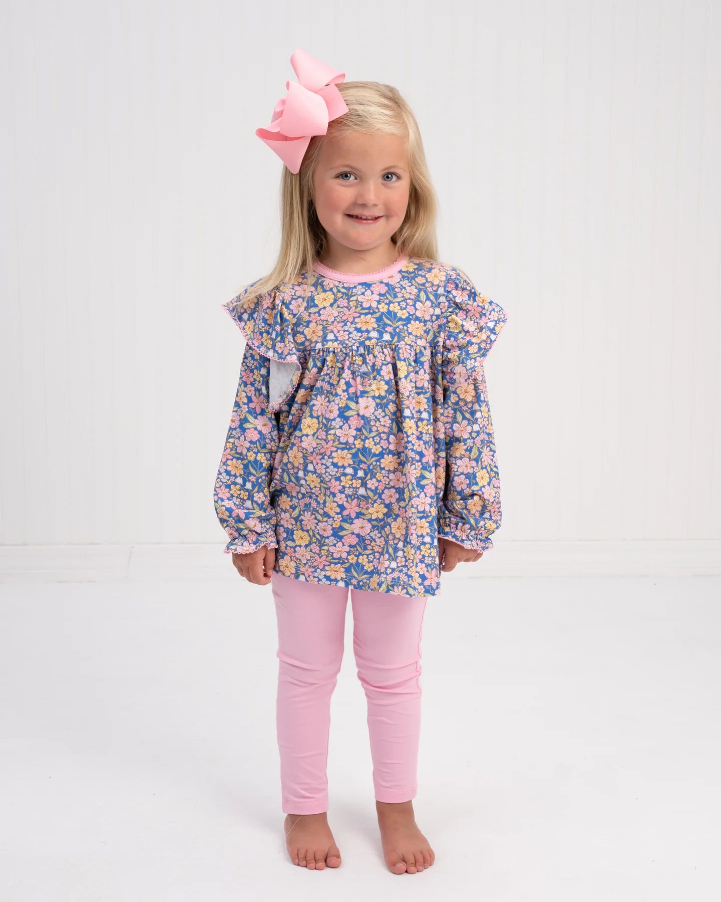 Ditsy Navy Floral Legging Set