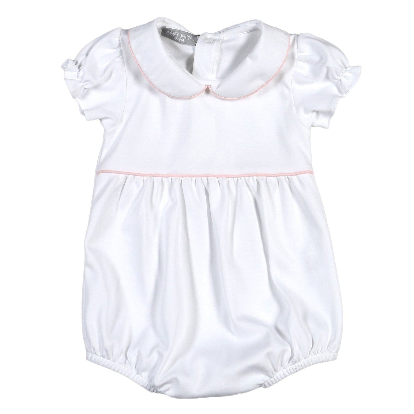Isabela White/Pink Bubble SS