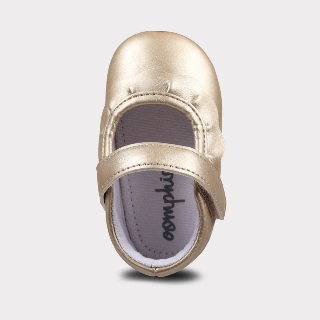 Gold Amina Crib Shoe