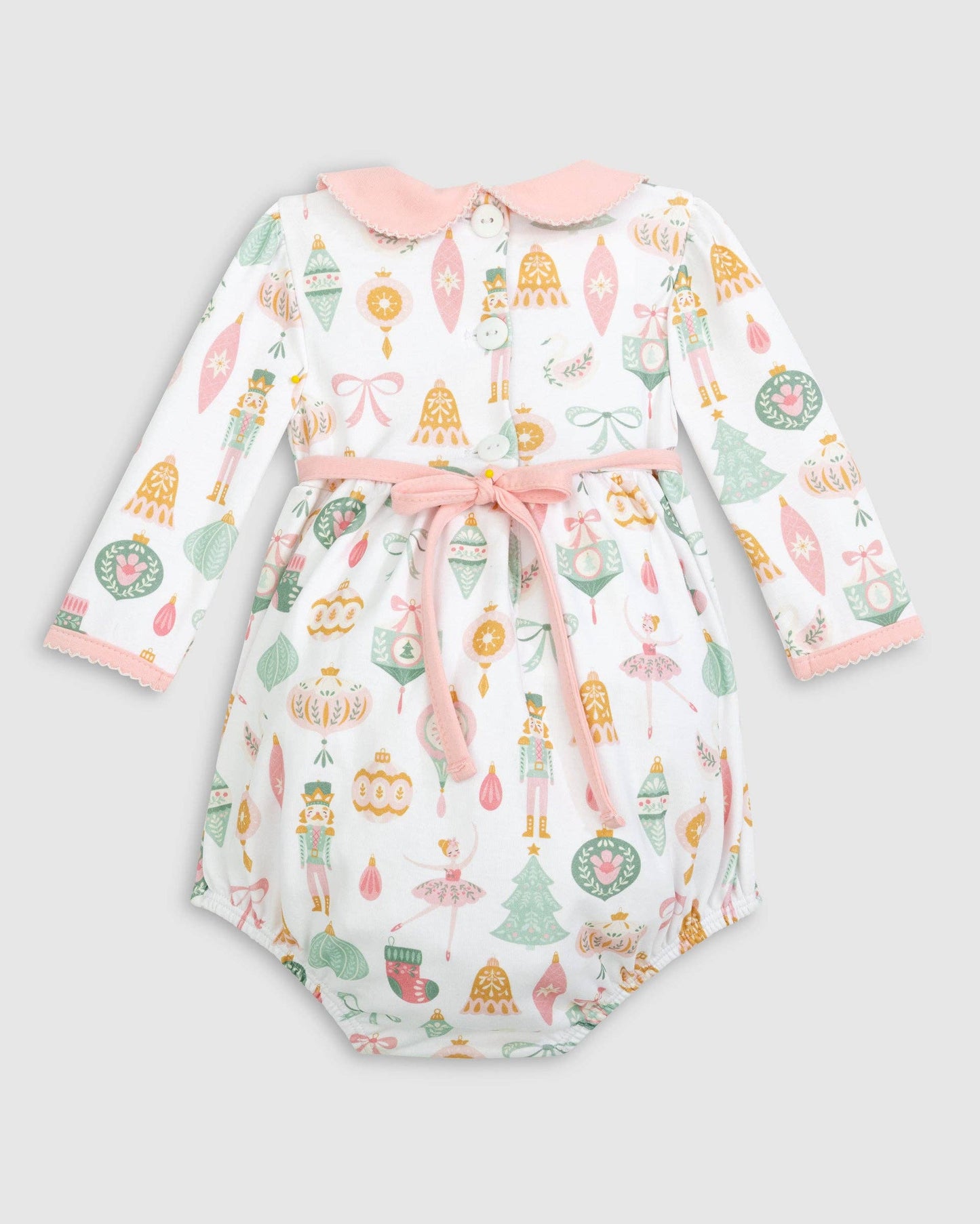 Christmas Ornaments Print Bubble: 18 Months