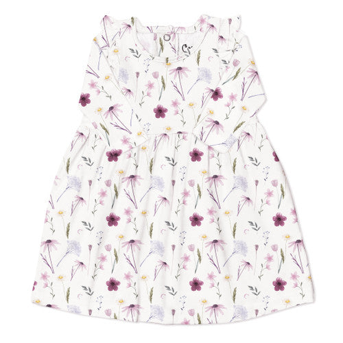 Modal Dress (Floral on Cream)