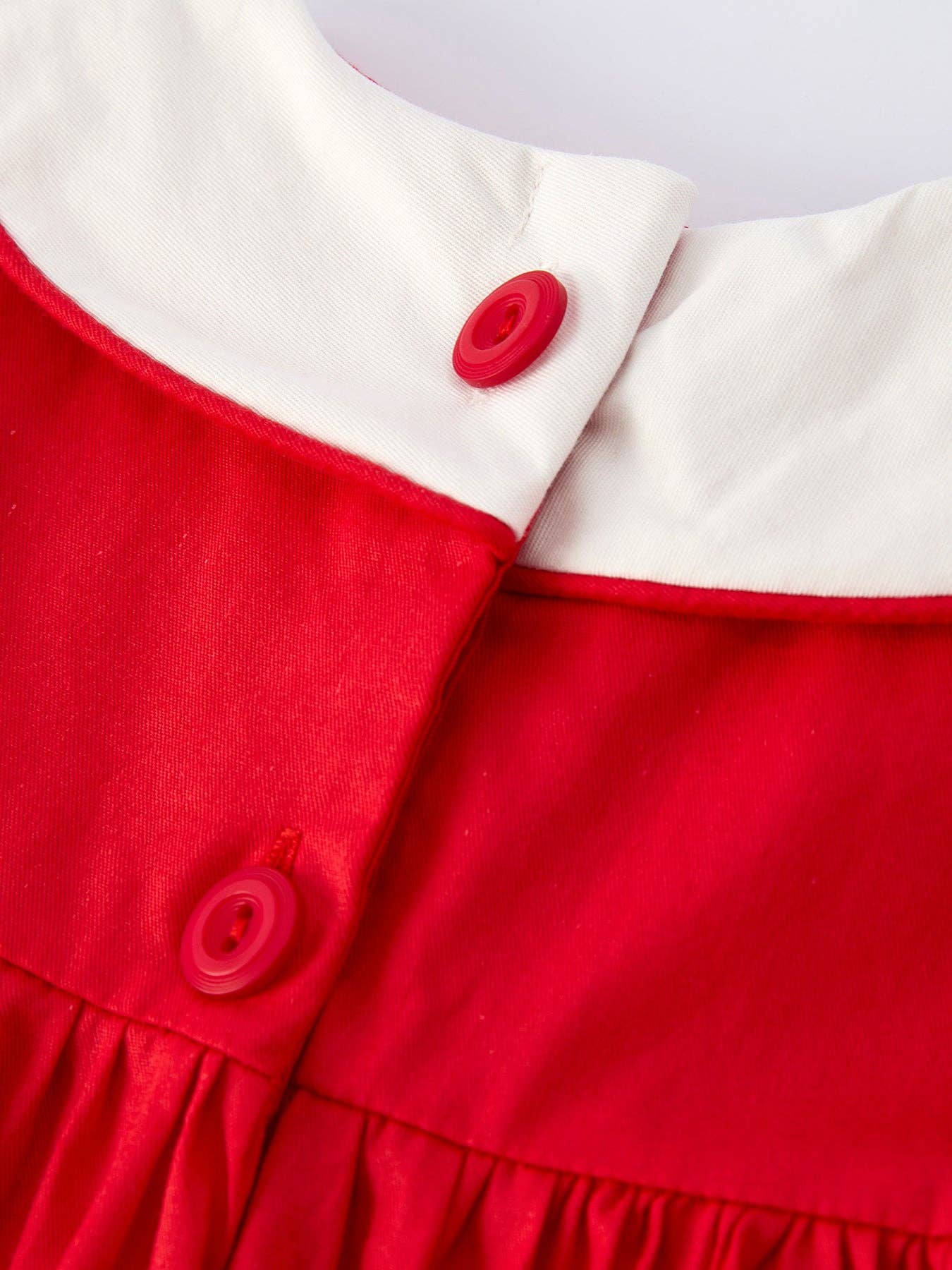 Red Ruffle Heart Dress Valentine