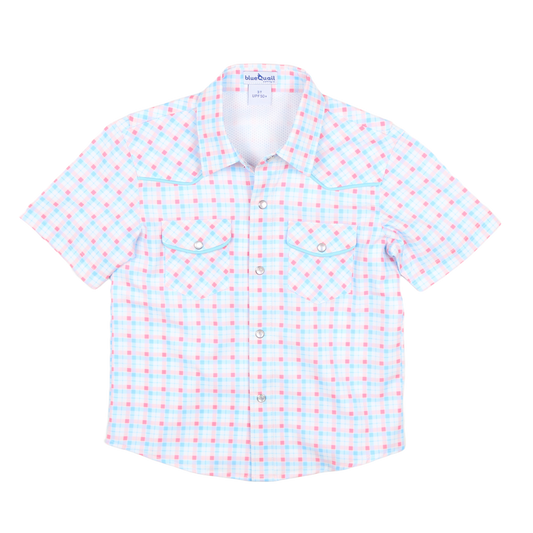 Liberty Plaid Pearl Snap