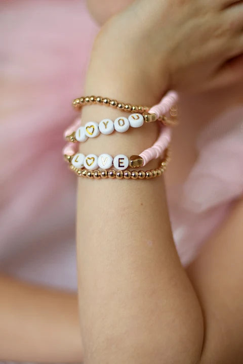 Pink Love Bracelet Set (4pcs)