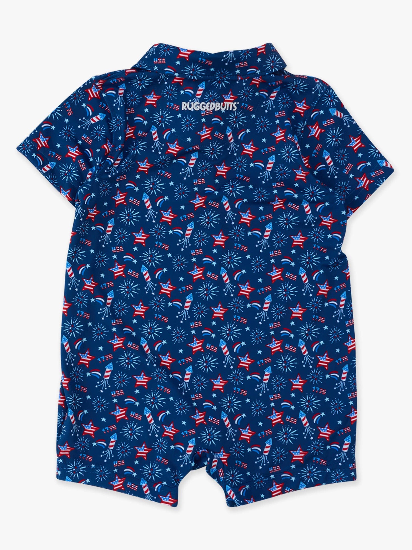 Fireworks Polo Romper
