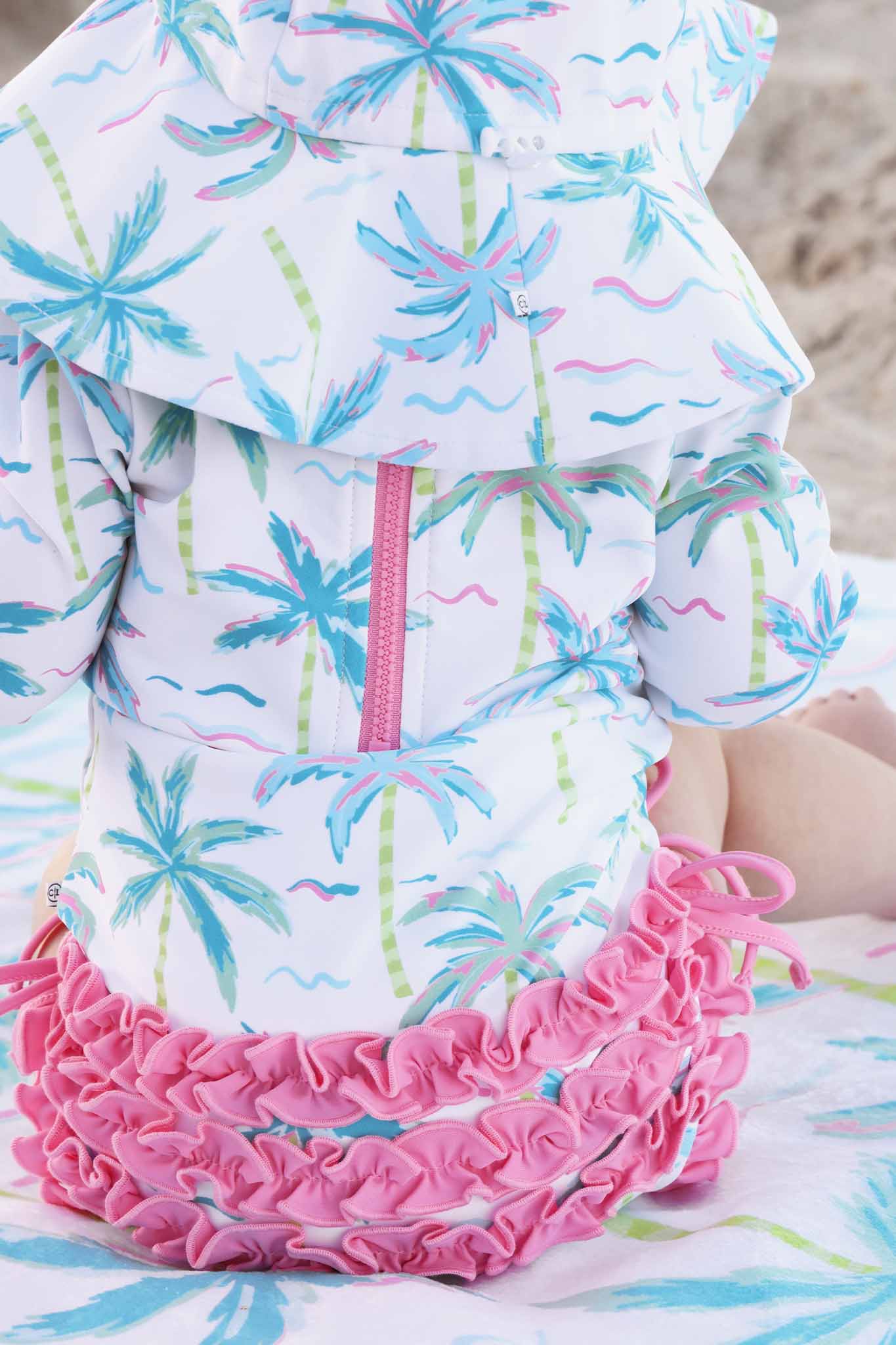 LS Swim With Ruffle Bottom | Lagoon