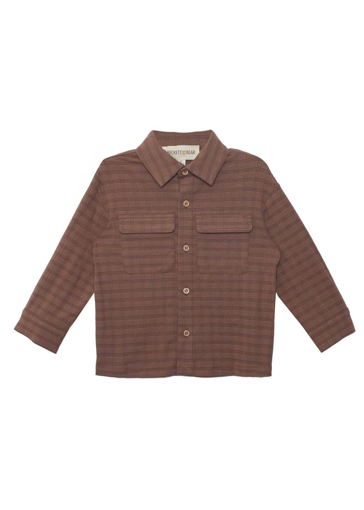 Theo Jacket: Brown / 4T