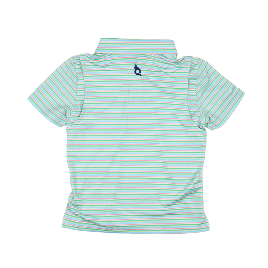 Sherbet Stripe Polo Shirt