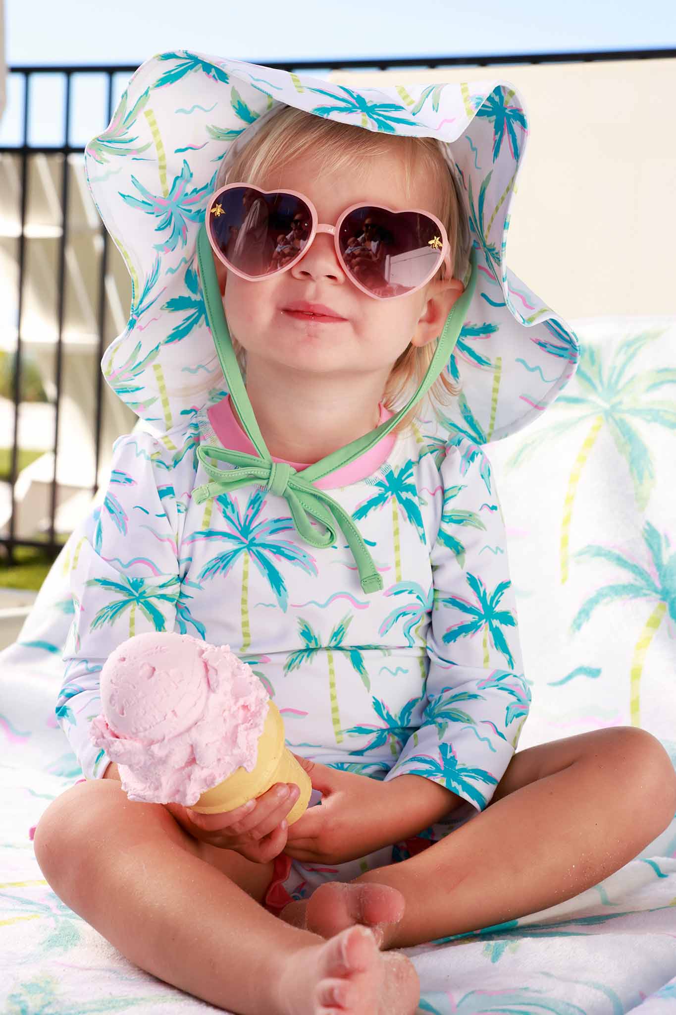 LS Swim With Ruffle Bottom | Lagoon