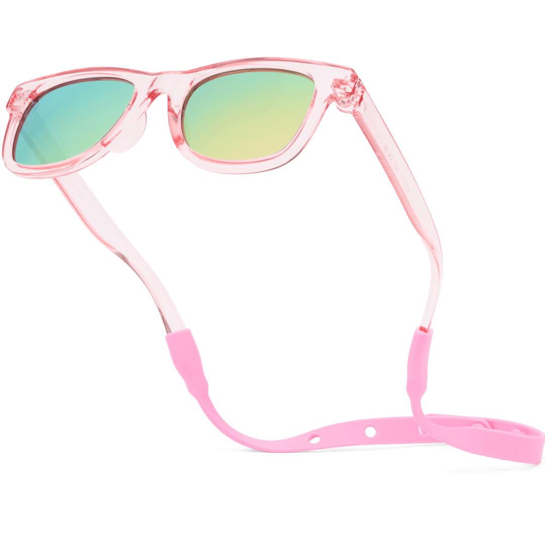 Transparent Pink Baby Sunglasses