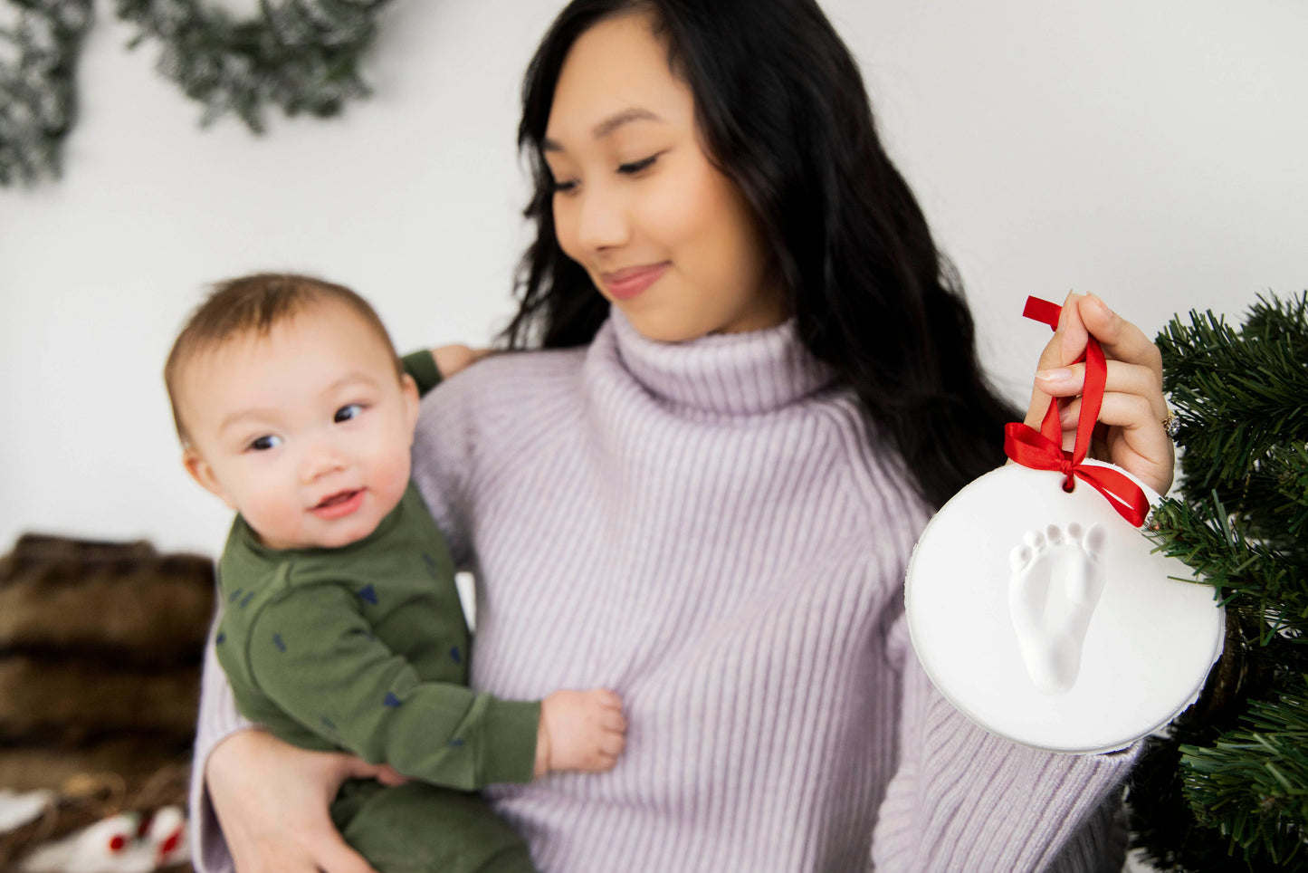 Babyprints Christmas Keepsake Ornament