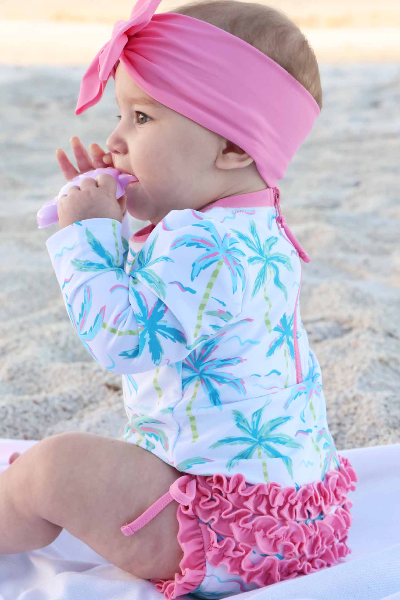 LS Swim With Ruffle Bottom | Lagoon