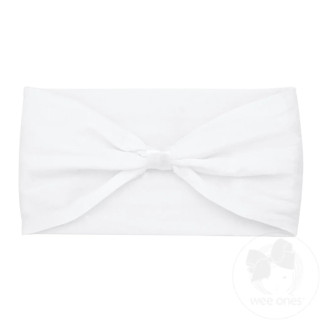 Babywrap Nylon Headband - White