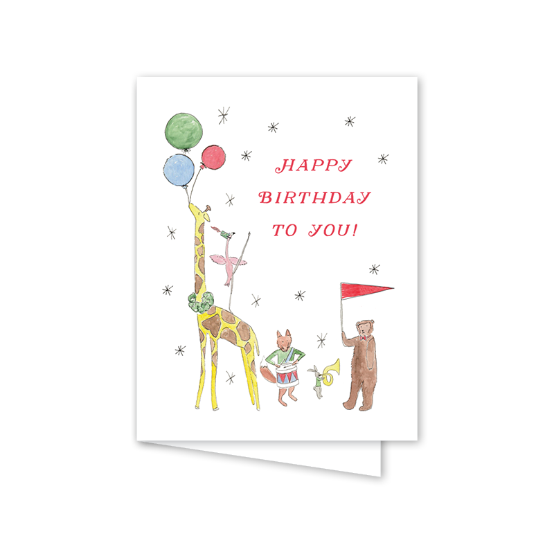 Animal Parade Birthday