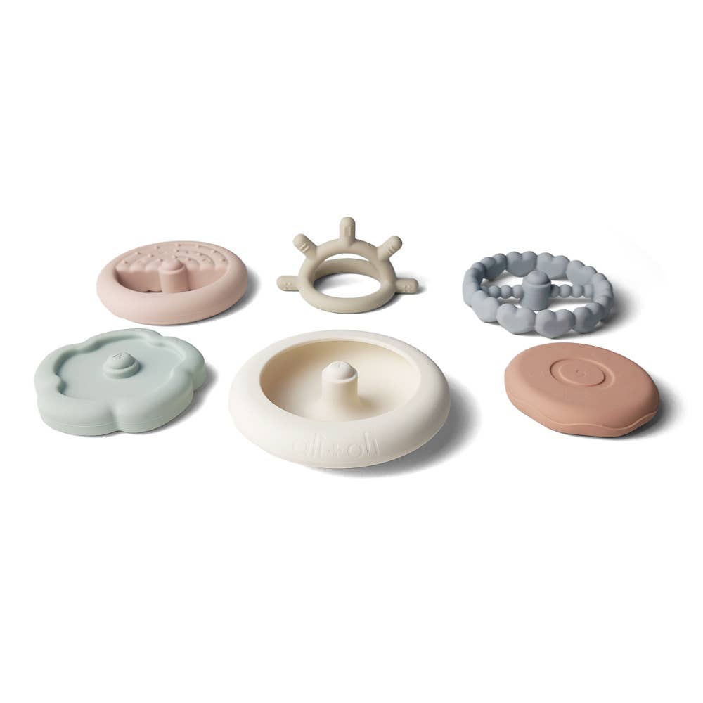 Ali+Oli Silicone Stacking Ring Tower