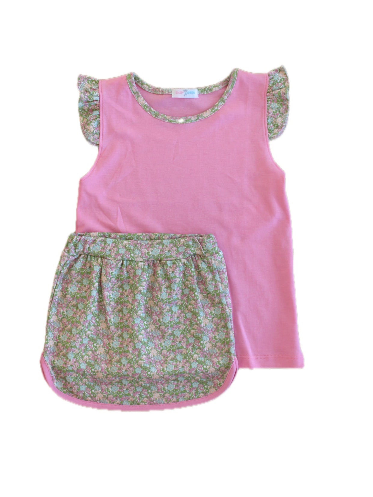 Eve Floral Skort Set