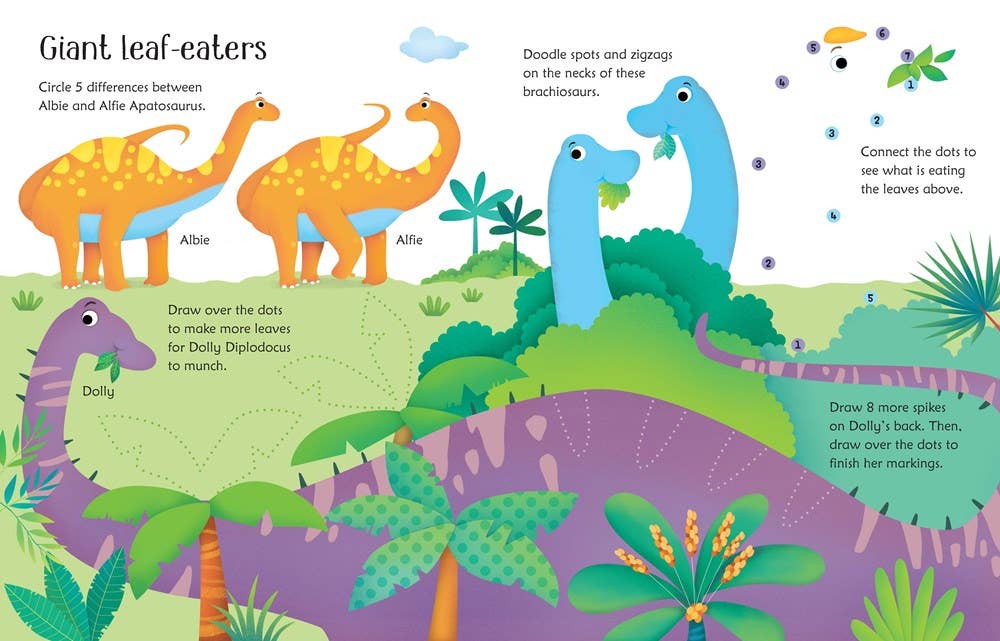 Wipe-Clean Dinosaur