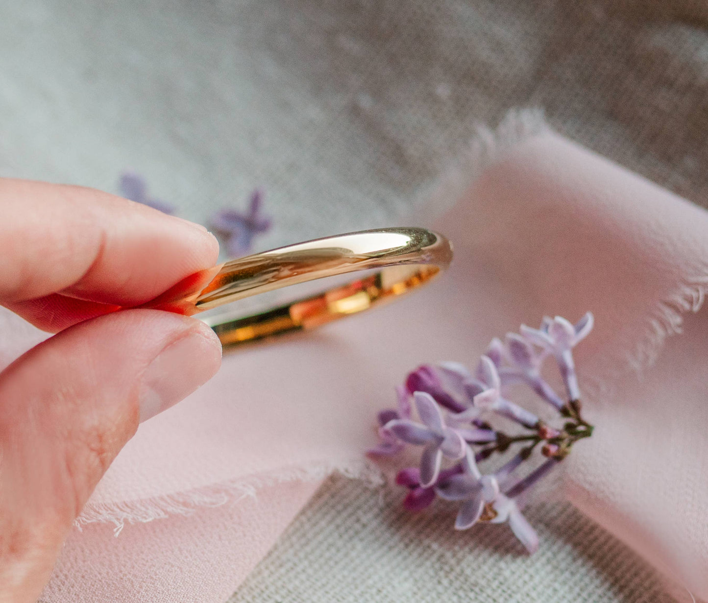 Gold Bangle Bracelet