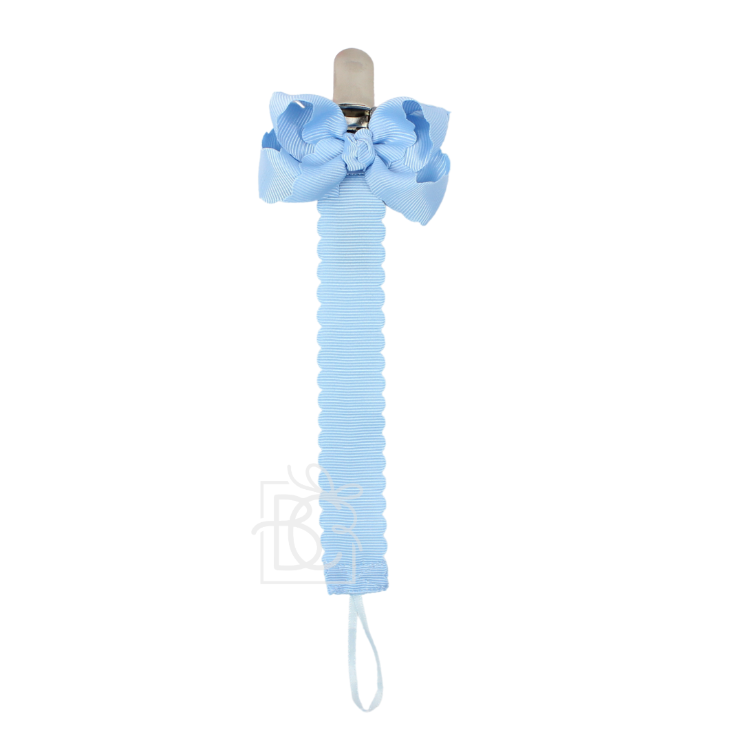 Scalloped Pacifier Clip