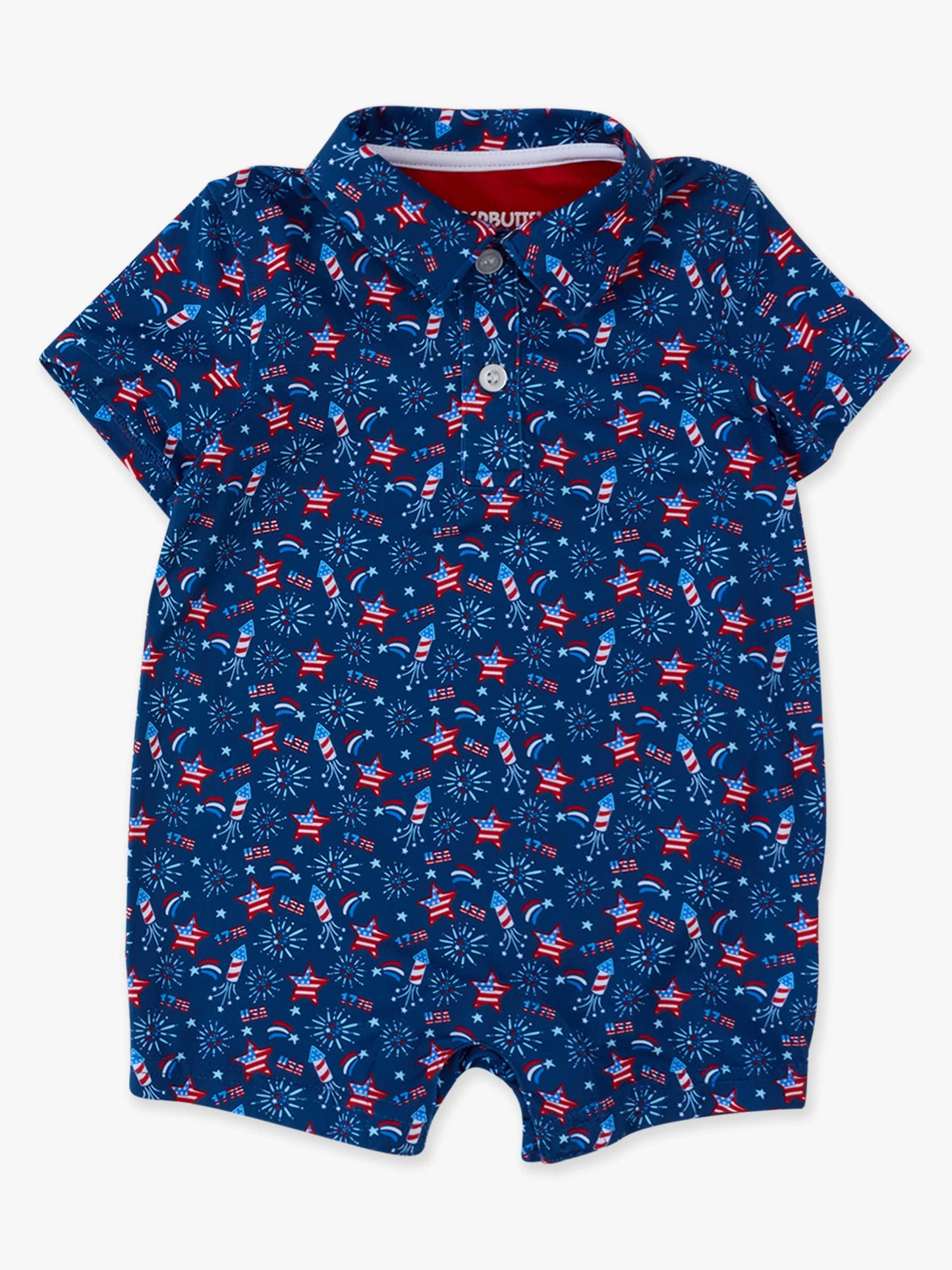 Fireworks Polo Romper