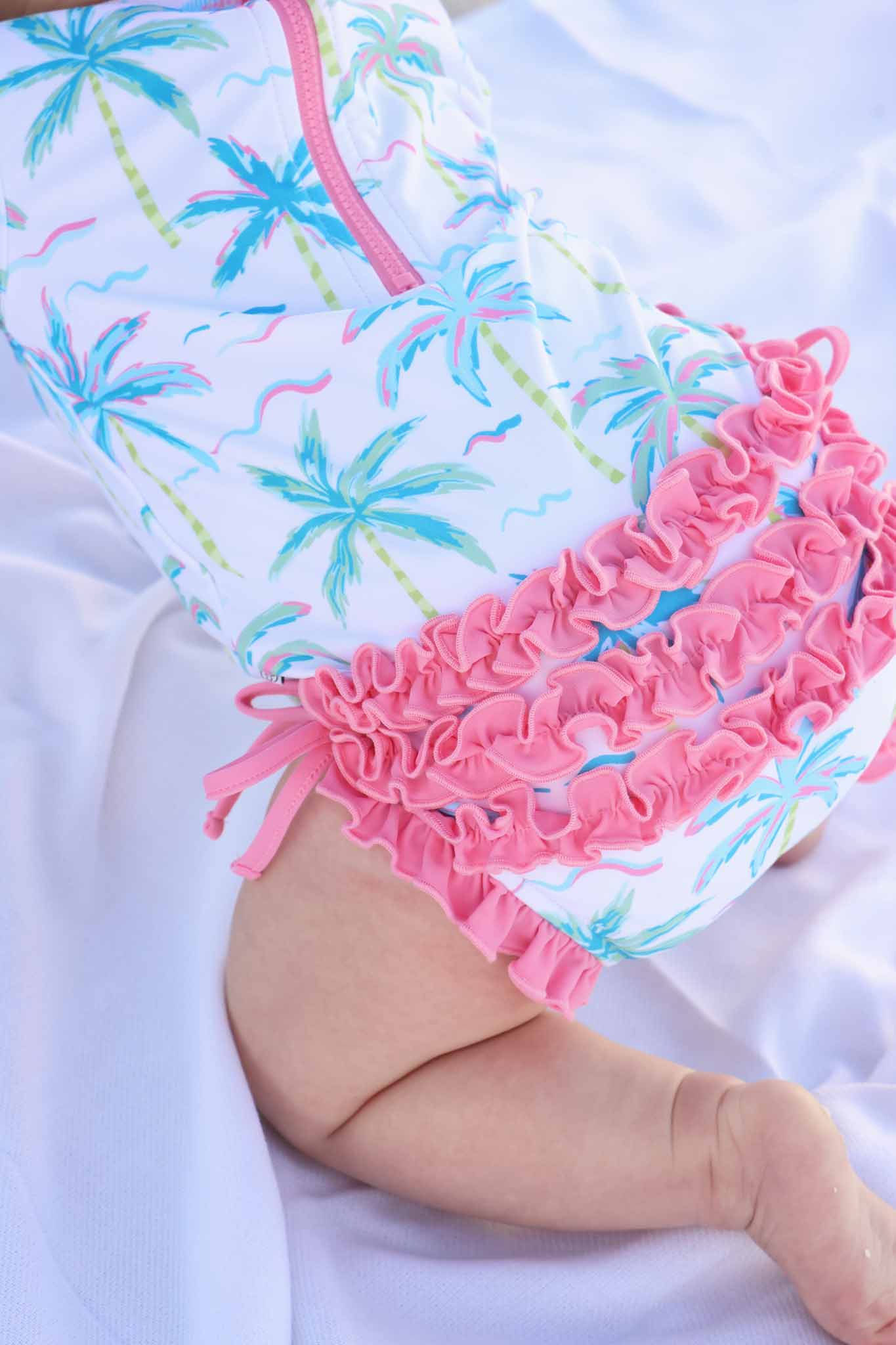 LS Swim With Ruffle Bottom | Lagoon