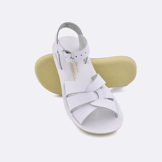 Swimmer Kids Sandals (White)