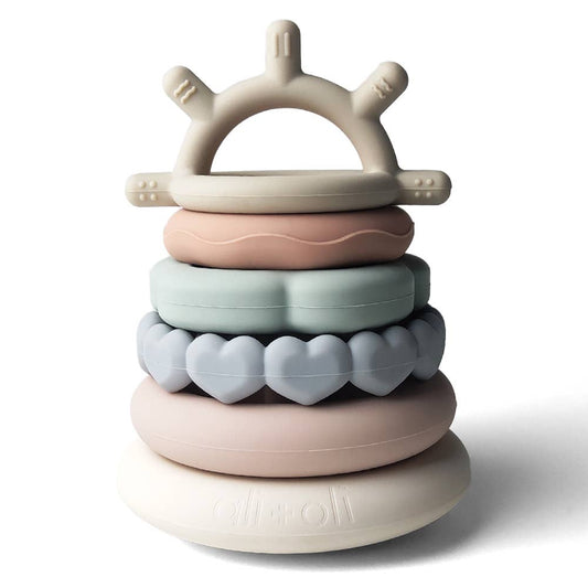 Ali+Oli Silicone Stacking Ring Tower