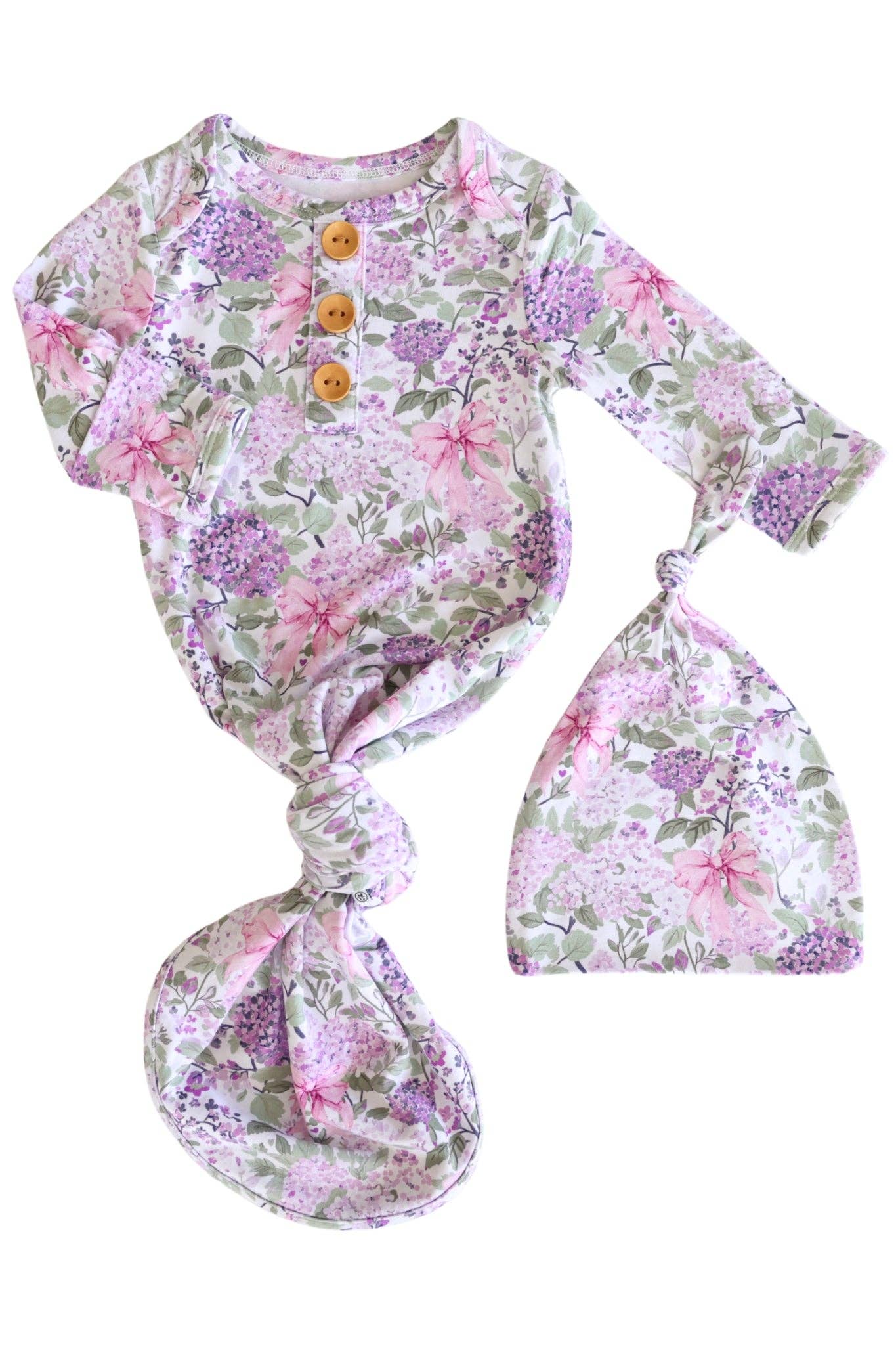 Lavender Lullaby Knotted Gown