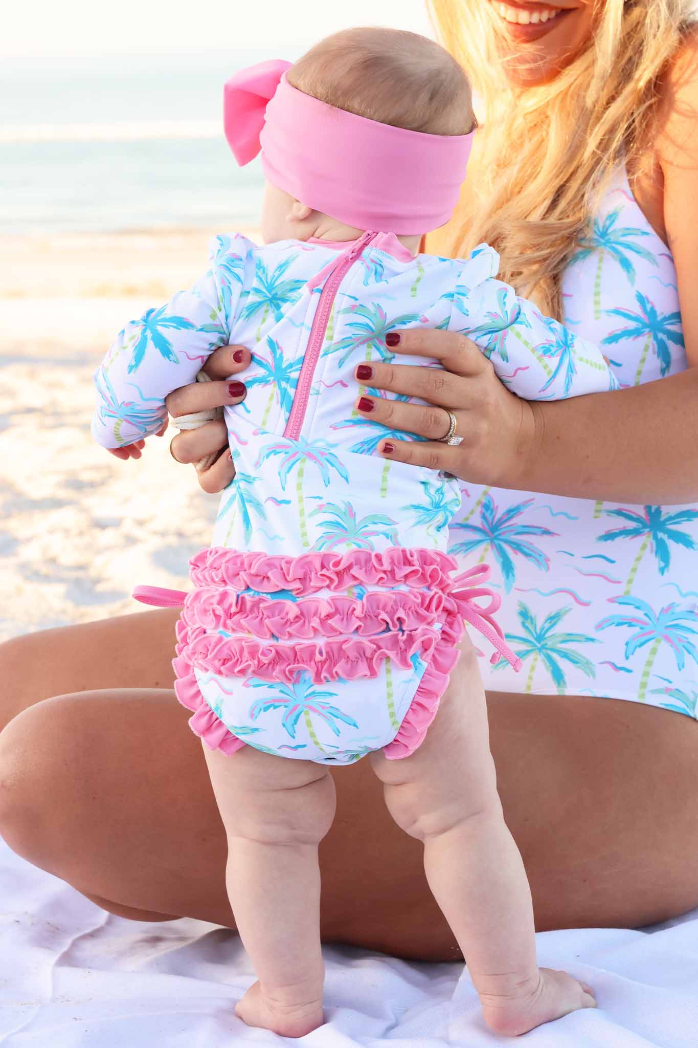LS Swim With Ruffle Bottom | Lagoon