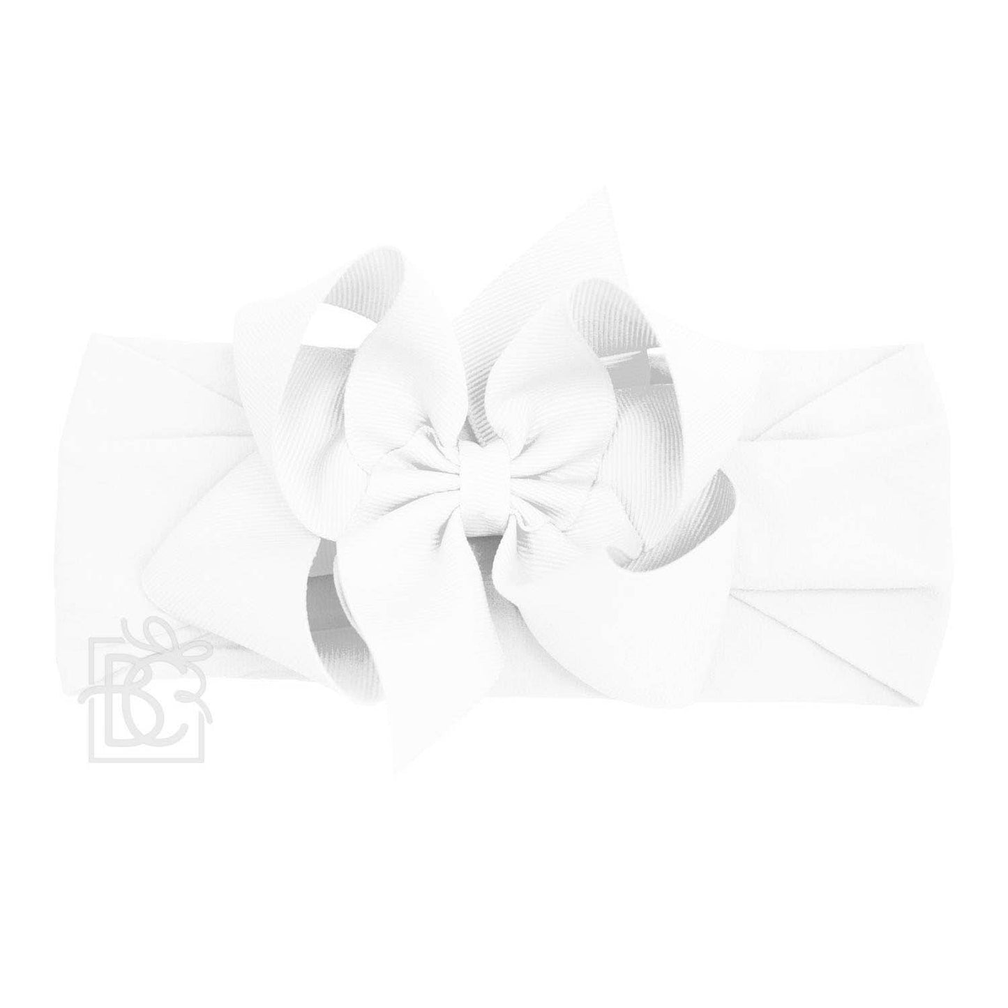 Wide Headband Bow
