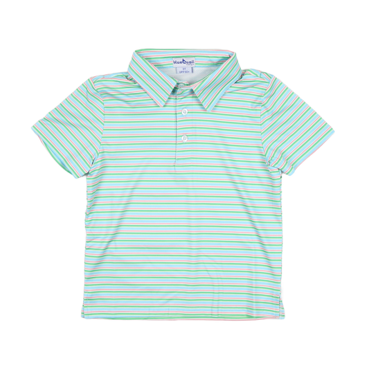 Sherbet Stripe Polo Shirt