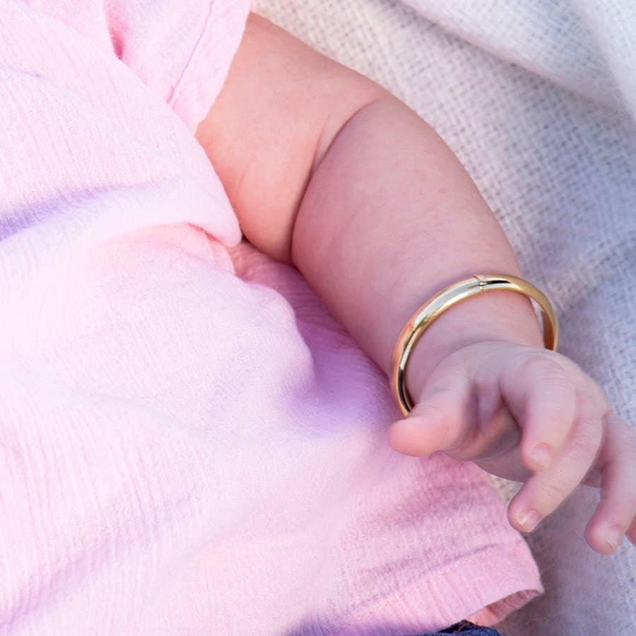Gold Bangle Bracelet