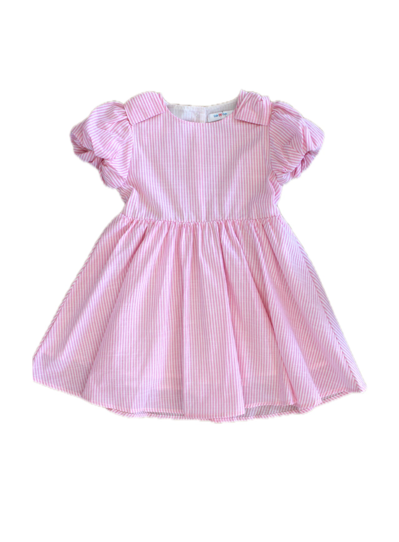 Pink Pearl Button Dress