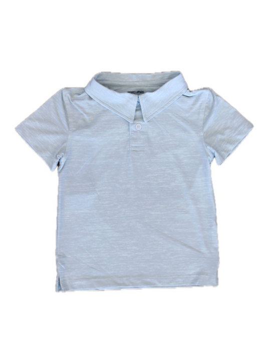 Grey Heather Polo
