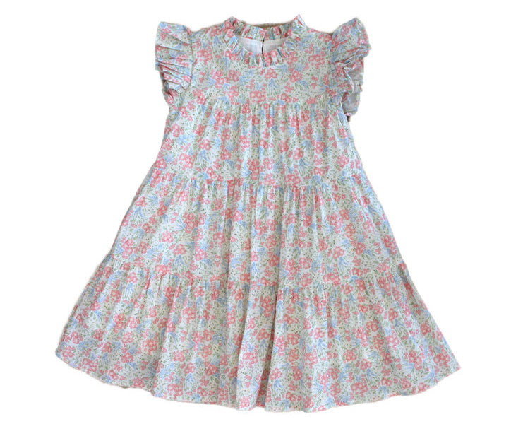Carly Pastel Floral Dress