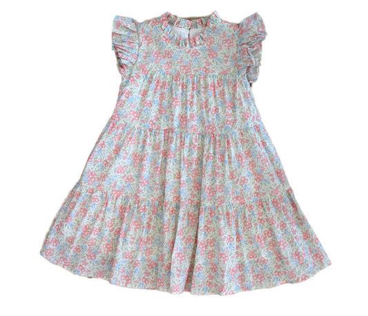 Carly Pastel Floral Dress
