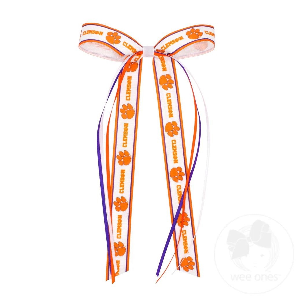 Clemson Boot Bows