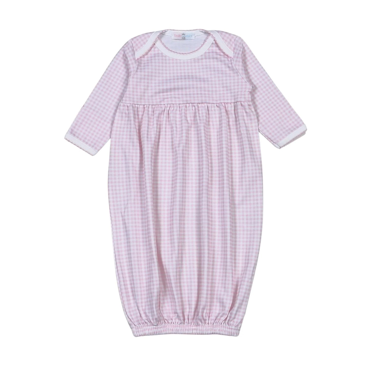 Pink Gingham Gown