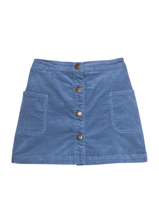 Navy Corduroy Emily Skirt