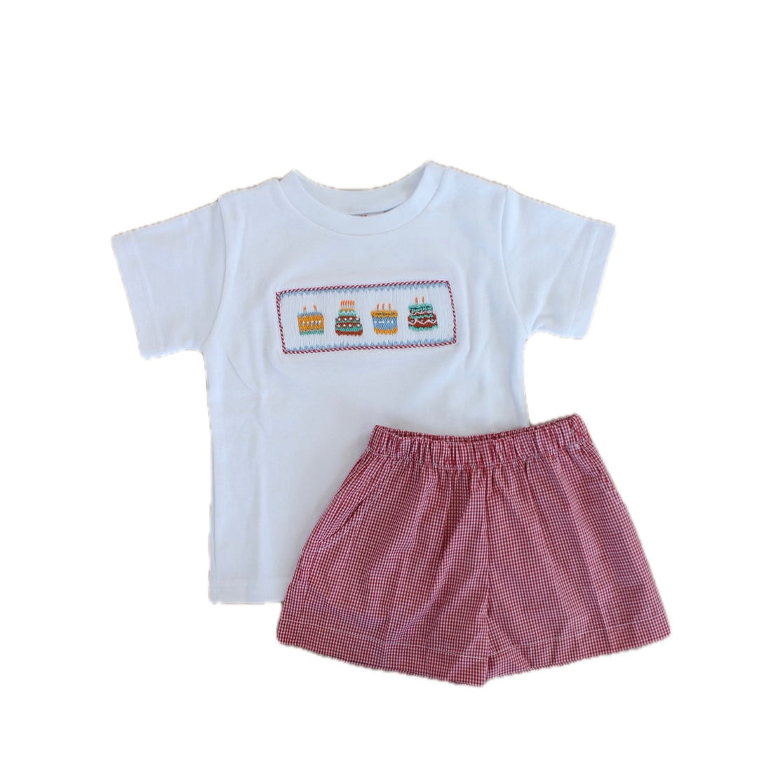 Red Birthday T-Shirt Set