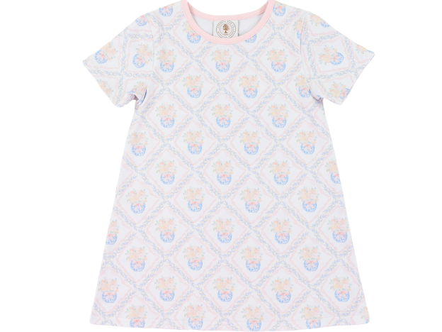 Petals and Porcelain Swing Dress