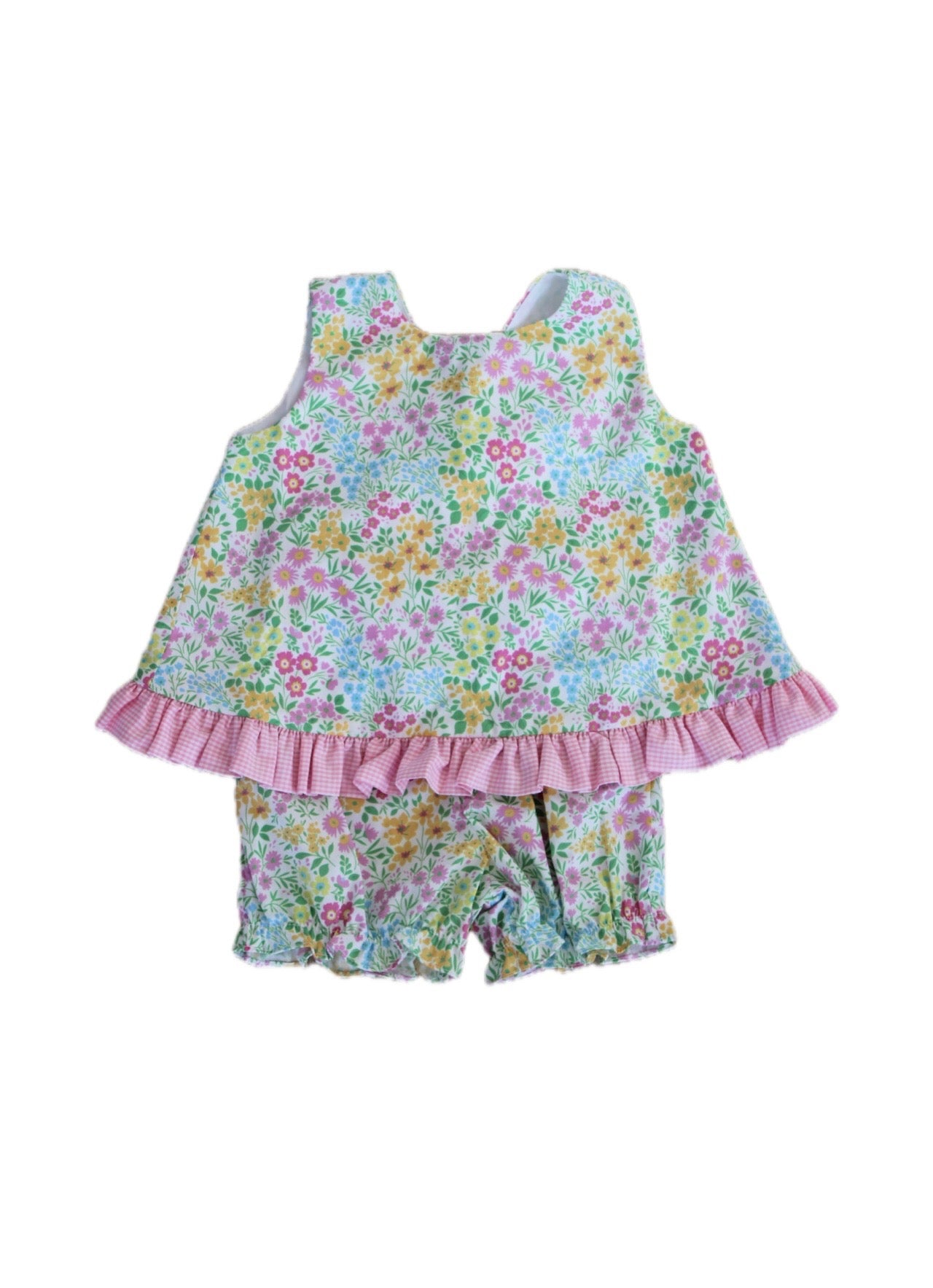 Abby Sunflower Bloomer Set