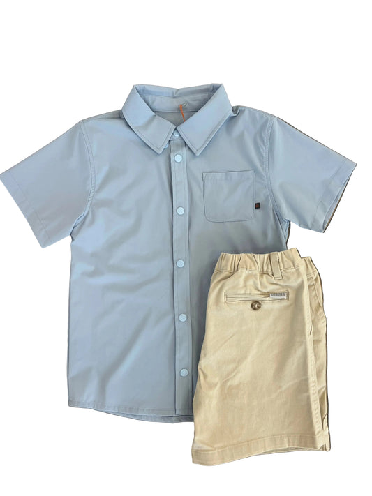 Mangrove Blue Button Down