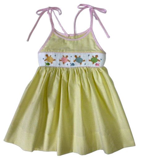 Sea Turtle Smocked Dress