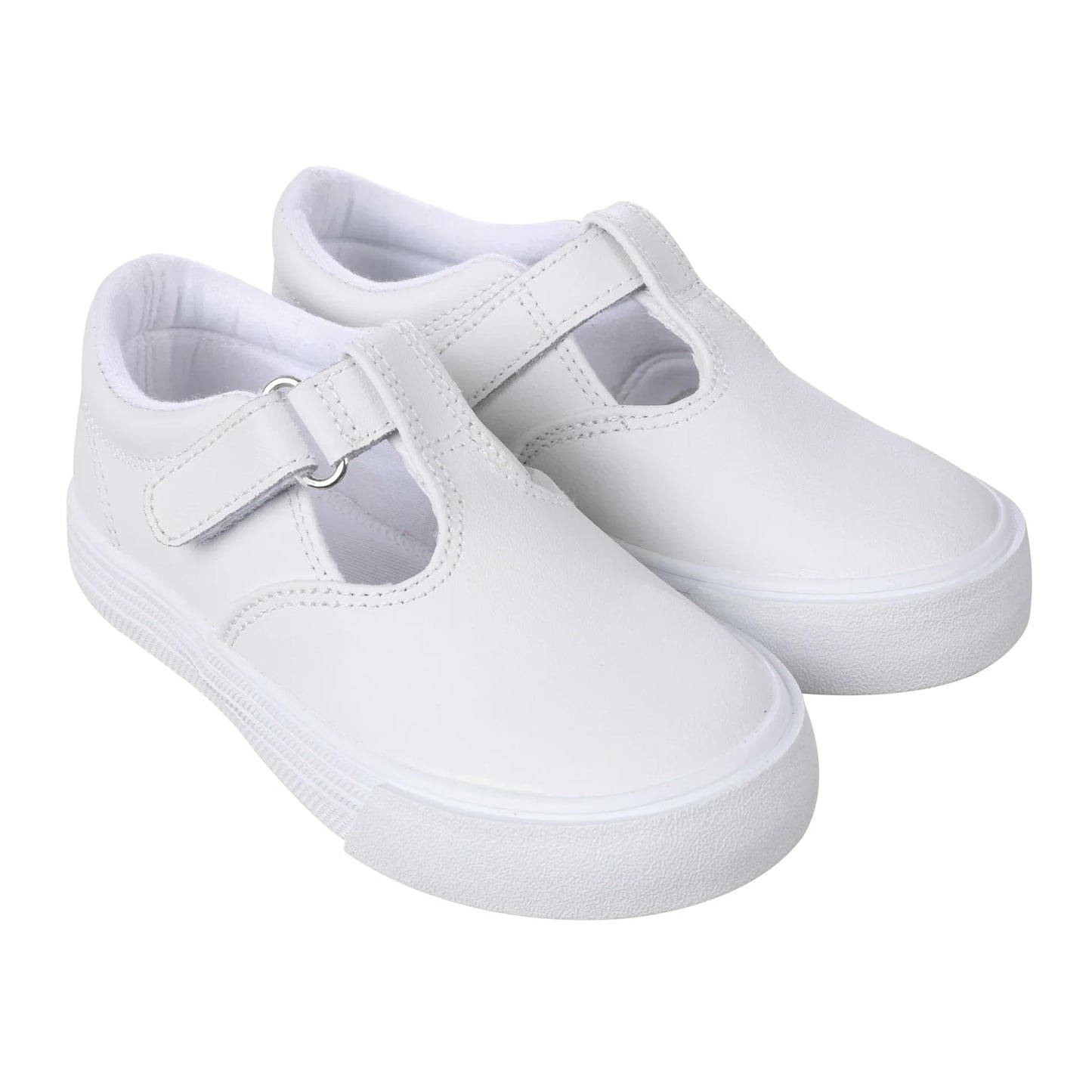White Khloe Leather Shoe
