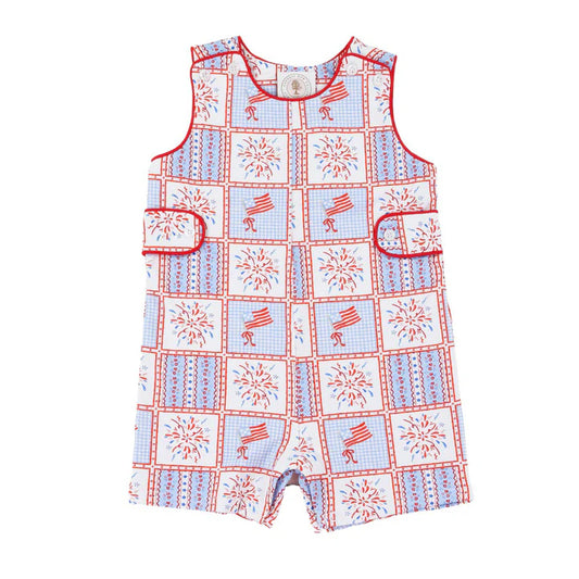 Patriotic Patchwork Jon Jon