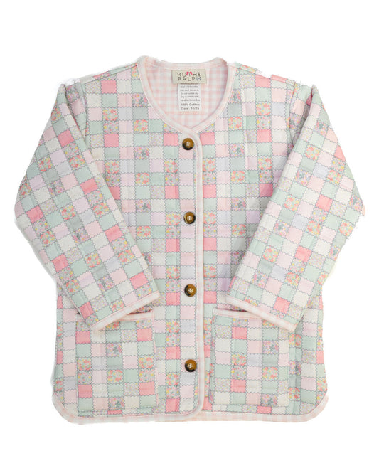 Patchwork Girl Coat