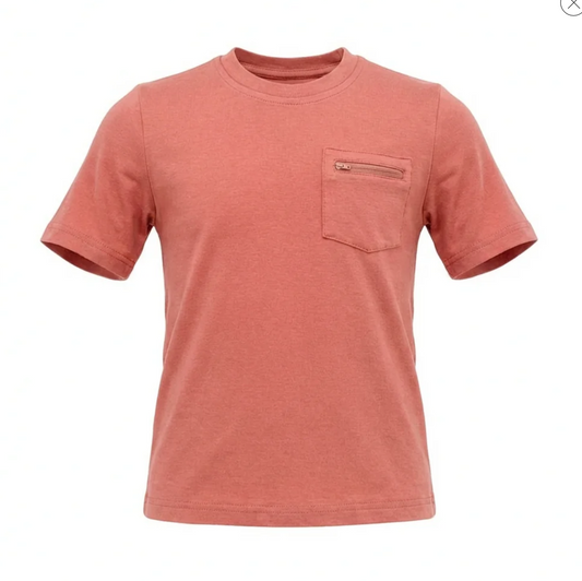 Jetty Bamboo Tee (Coral)