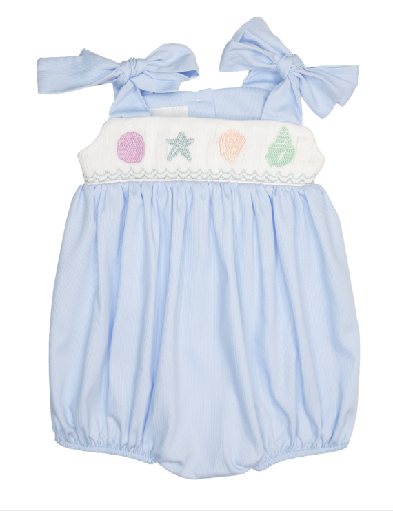 Seashell Smocked Waist Bubble